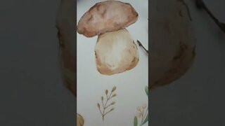 mushroom painting #shorts #artistshorts #shrooms #painting