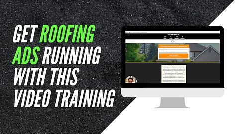 Money off Roofing Facebook Ad: Complete Setup With One Click Landing Pages and Automations