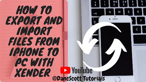 How To Export And Import Files From iPhone To PC With Xender | iPhone SE 2021 | iphone 13