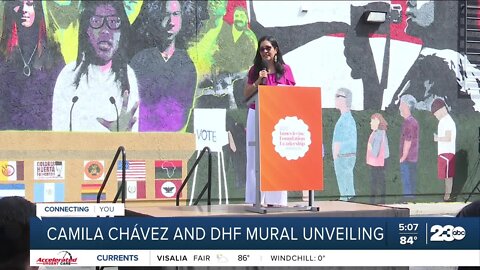 Camila Chávez and DHF mural unveiling