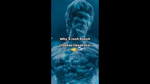 Why 1 inch punch crashes like water