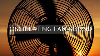 Soothing Oscillating Fan | White Noise | Sleep Sounds