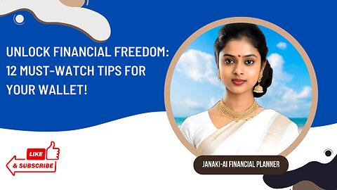 Unlock Financial Freedom: 12 Must-Watch Tips for Your Wallet!