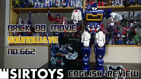 Video Review for the Brick BB Movie Soundwave Mars 662