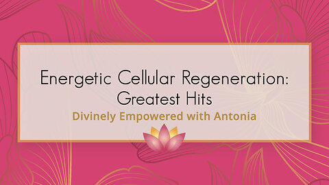 Energetic Cellular Regeneration (ECR) Greatest Hits!