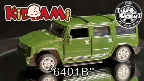 "6401B" 4 Door Off-Road in Military Green- Model by KIDAMI