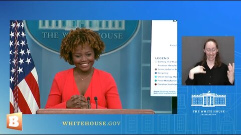 WH Press Secretary Karine Jean-Pierre speaking with reporters...