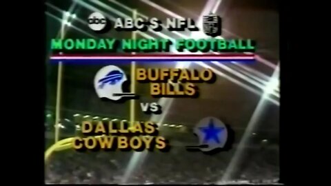 1981-11-09 Buffalo Bills vs Dallas Cowboys