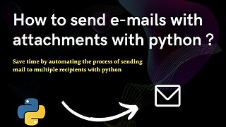 How can I send an e-mail with attachments to several recipients using python?