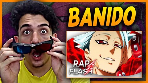 Rap do Ban (Nanatsu no taizai) | Raposa de briga | Flash Beats (Prod.Hunter) [ React ]