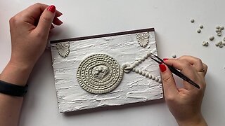 DIY Simple notepad cover decor idea