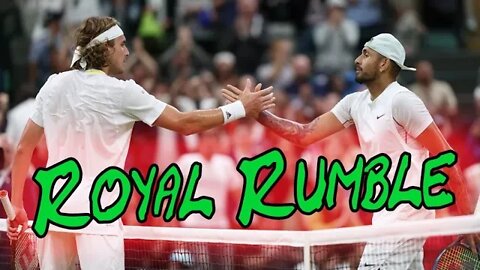 Royal Rumble At Wimbledon Nick Kyrgios vs Stefanos Tsitsipas Live Reaction