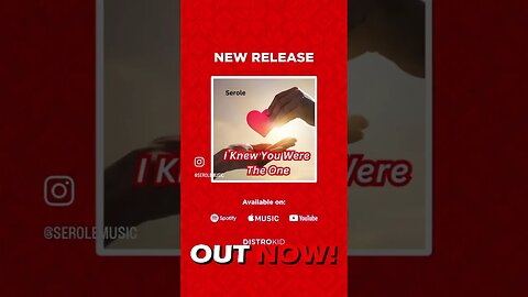 OUT NOW!!!❤️ I KNEW YOU WERE THE ONE ❤️ #newrelease #moviemusic #lovestory #iloveyou