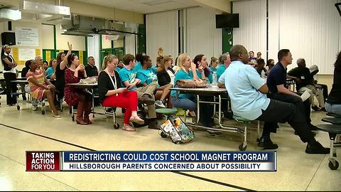 Parents fight to keep Cahoon Elementary School a magnet school