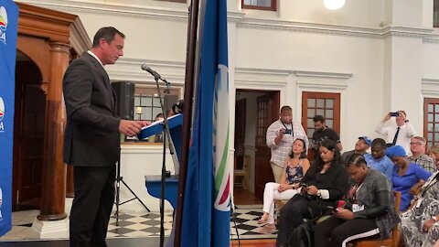 SOUTH AFRICA - Cape Town - Democratic Alliance (DA) leader's Alternative State of the Nation Address (Video) (9hb)