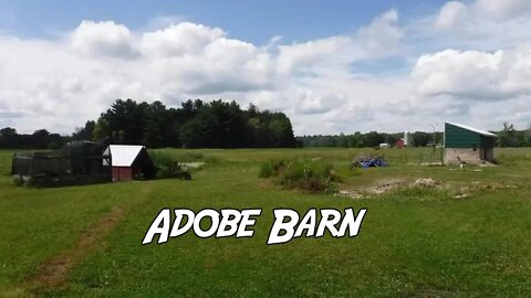 Building an Adobe Barn for the Farm (Wisconsin 2014)