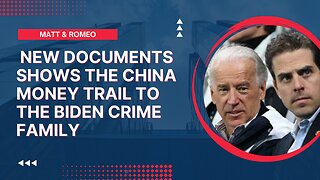 New Documents shows the China money trail to the Biden Crime Family