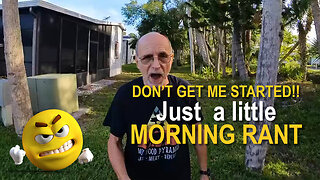 Why is FOOD ADDICTION so ignored? an epic Old Guy MORNING RANT!