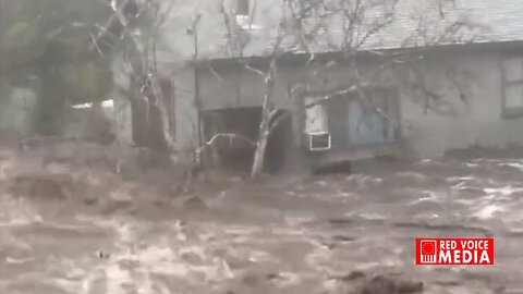 Massive Life Threatening Floods Wreak Havoc On Small Town in California