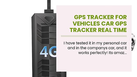 GPS Tracker for Vehicles Car GPS Tracker Real Time GPS Tracking Device for Motorcycle Car GPS L...