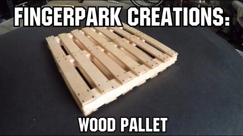 FingerPark Creations - Wood Pallet ( Fingerboarding )