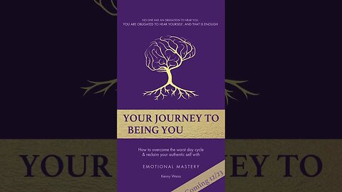 Your Journey To Being Yourself! I am excited to announce my next book will be coming out 12/23 🎉