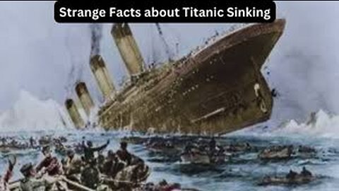 Strange Facts about Sinking of Titanic