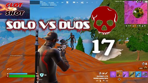 FORTNITE SOLO vs DUOS | WIN Gameplay (Chapter 5 Season 2) 17 ELIMS