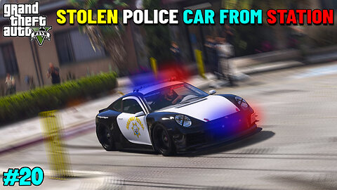 STEALING🔥POLICE CAR FROM POLICE STATION🚨WITH 5 STAR | KCGAMING