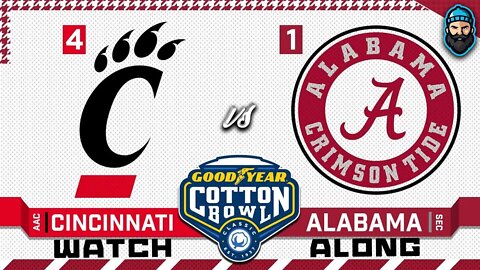 #4 Cincinnati vs #1 Alabama | College Football Playoff Watch Along