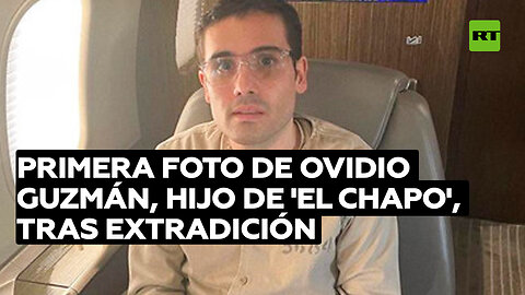 Publican la primera foto de Ovidio Guzmán, hijo de 'el Chapo', tras ser extraditado a EE.UU.
