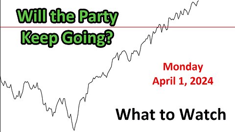 S&P 500 What to Watch for Monday April 1, 2024