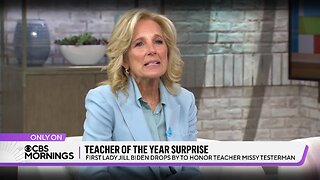 Jill Biden claims Sleepy Joe isn't losing to Donald Trump in Battleground States - CBS compilation