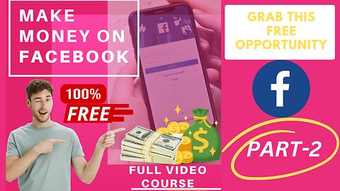 #PART-2 How to Make Money on Facebook: Proven Strategies and Techniques
