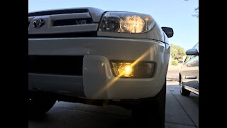 How to replace 4Runner fog lights