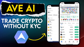 DEX Crypto Trading Platform. AVE terminal without KYC