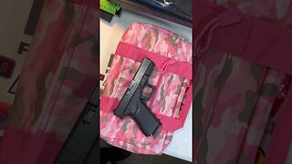 New pink camo pistol case 🩷 #guns #glock #edc