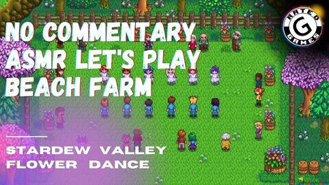 Stardew Valley No Commentary - Family Friendly Lets Play on Nintendo Switch - Flower Dance