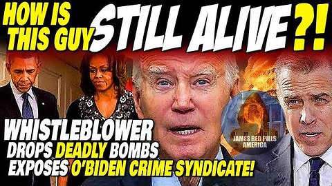 NCSWIC! INSIDER TURNED WHISTLEBLOWER EXPOSES O'BIDEN CRIME SYNDICATE! HOW IS THIS GUY STILL ALIVE?!