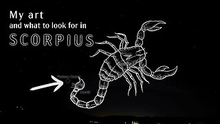 Drawing and Learning about the Zodiac Constellation Scorpius