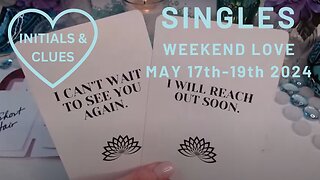 💘YOUR WEEKEND LOVE FORECAST🔮THIS CONNECTION IS A GIFT🎁 IT JUST FEELS RIGHT💌💖MAY 17th - 19th SINGLES✨