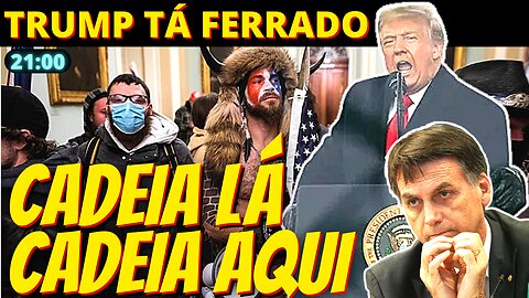 DEU RUIM - Trump é intimado a depor por invasão do Capitólio
