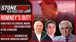 'Romney's Out!' - Utah's Next US Senator Mayor Trent Staggs Joins Roger Stone In The StoneZONE
