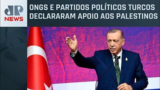 Erdogan afirma que irá trabalhar pela paz em Israel