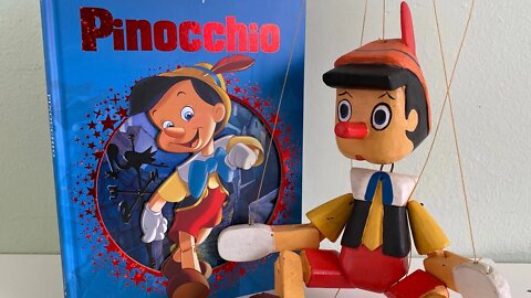 PINOCCHIO TOY PUPPET READ ALOUD STORYTIME