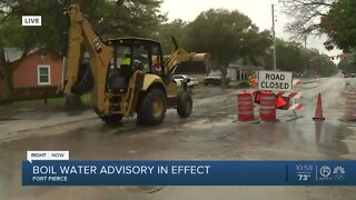 Boil water advisory issued after water main break in Fort Pierce