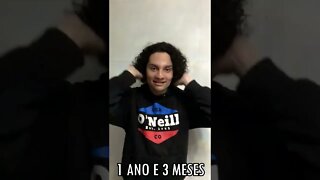 1 ANO E 3 MESES DEIXANDO O CABELO CRESCER