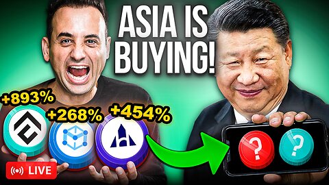 China and Asia Are BUYING THESE ALTCOINS NEXT! (Here's WHY)