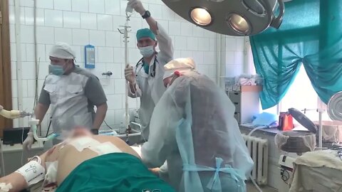 Russian Medics Saved Izyum Resident Who Covered Orphaned Children During Artillery Shelling!