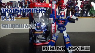 Video Review for Transformers R.E.D. Soundwave